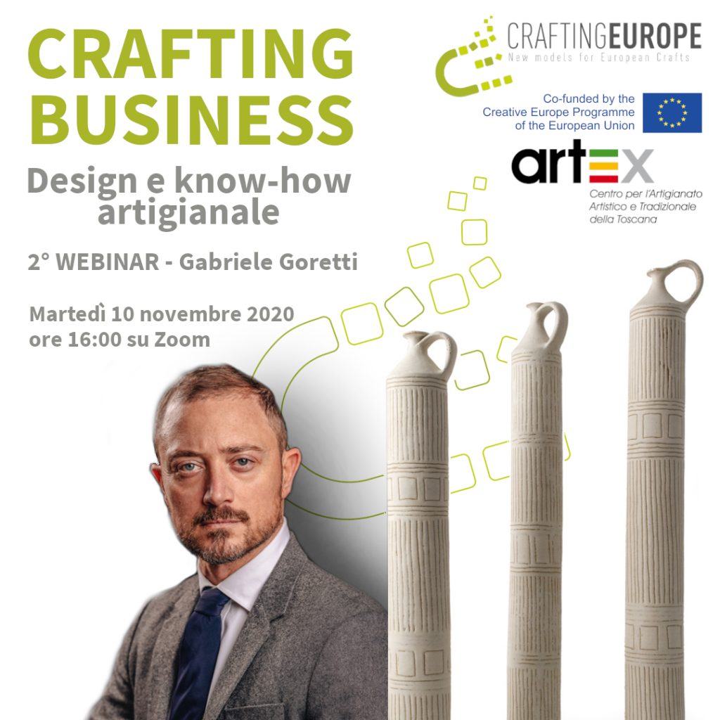 Crafting Business in Italy #2 Design e know-how artigianale – Gabriele Goretti