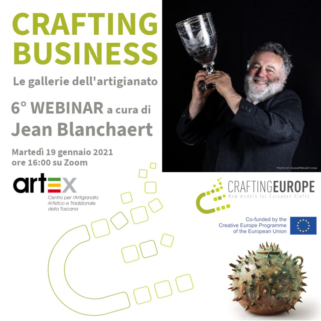 Crafting Business in Italy #6 Le gallerie dell'artigianato - Jean Blanchaert