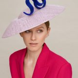 Filipa Cardoso Millinery Lilac Saucer Hat_