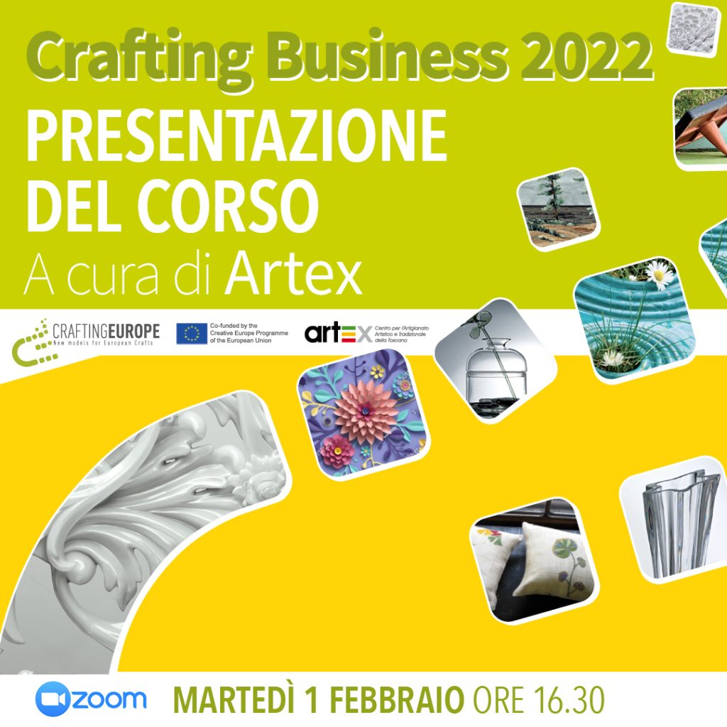 Crafting Business 2022 - Introduzione al corso a cura di Artex