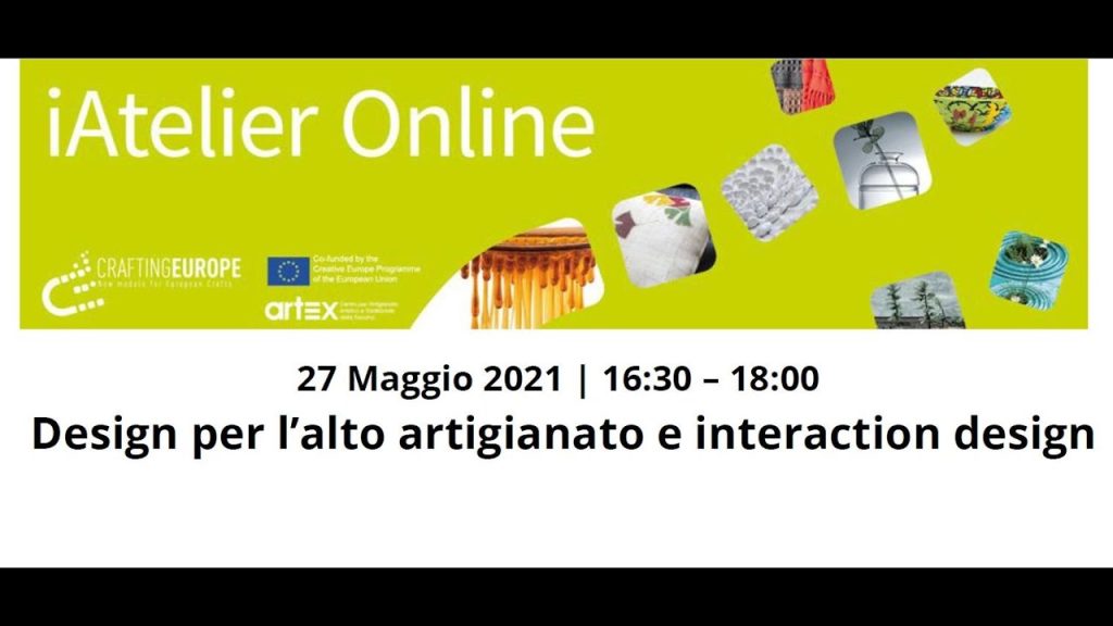 #3 Expert Talks - Design per l’alto artigianato e interaction design