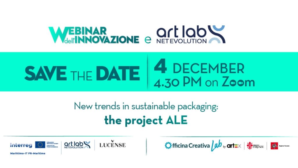 The project ALE | Webinar on Zoom, 4 december at 4.30 PM